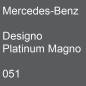 Preview: Mercedes-Benz, Designo Platinum Magno, 051.